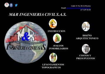 PORTAFOLIO DE SERVICIOS M&R INGENIERIA