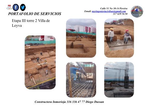 PORTAFOLIO DE SERVICIOS M&R INGENIERIA