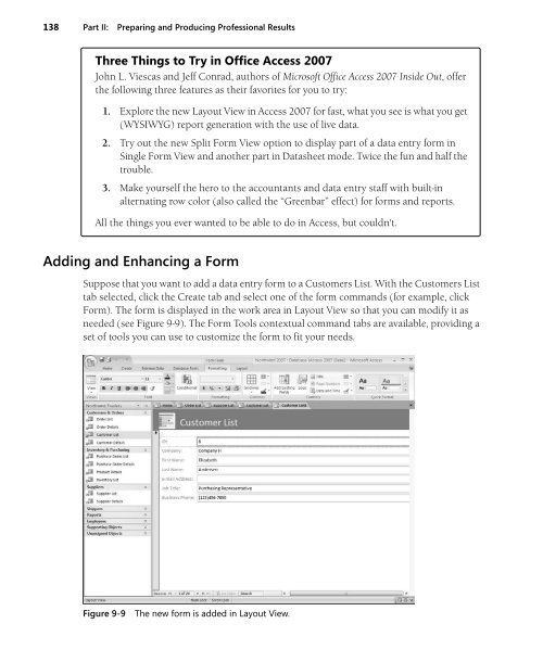 Microsoft Press First Look 2007 Microsoft Office System