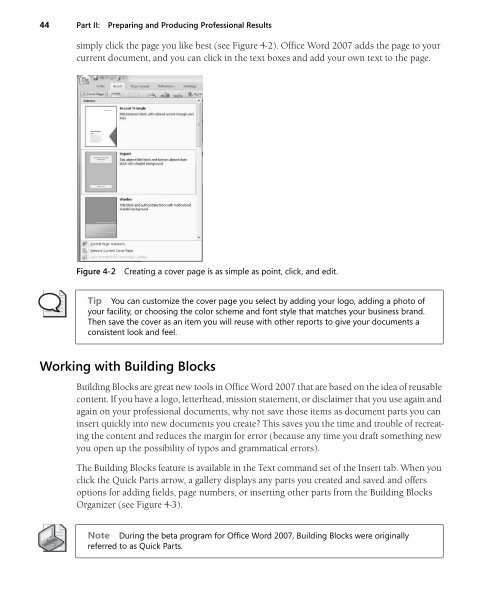 Microsoft Press First Look 2007 Microsoft Office System