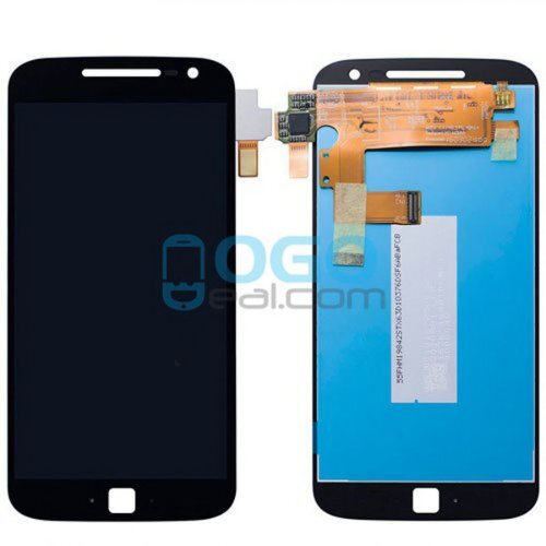 LCD &amp; Digitizer Touch Screen Assembly Replacement for Motorola Moto G4 - Black