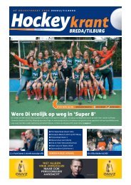Hockeykrant Breda/Tilburg voorjaar 2017