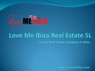 Real Estate in Ibiza - Love Me Ibiza