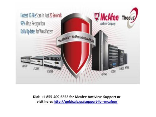 Dial Toll Free: +1-855-409-6555 for Mcafee Antivirus Support