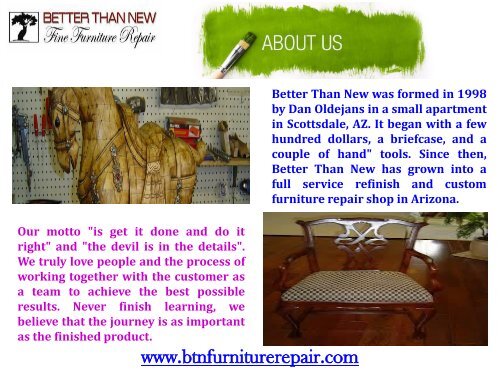 Affordable Furniture Refinishing in Glendale| Better Than New