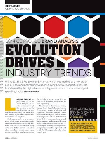 CEPRO Brand Analysis 2014