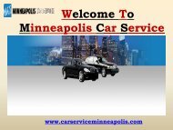 Airport Limousine Services in Minneapolis