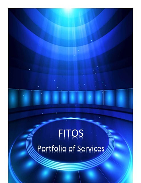 FIELD IT OPERATIONS SERVICES PORTFOLIO OF SERVICES