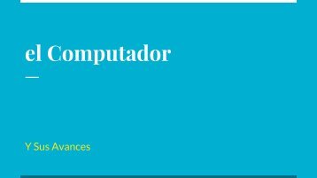 el computador