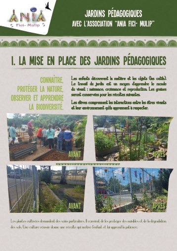Les jardins pédagogiques