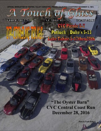 Central Valley Corvettes Magazine - May 2017