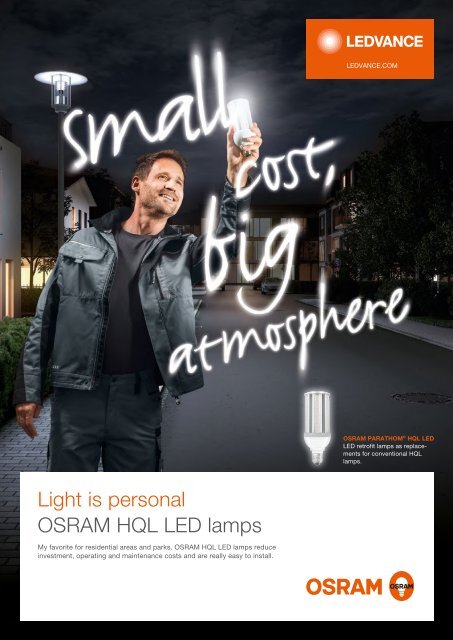 OSRAM HQL LED Lamps