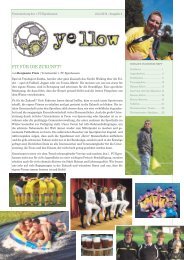 YELLOW | Vereinszeitung 1. FC Egenhausen Juni 2012