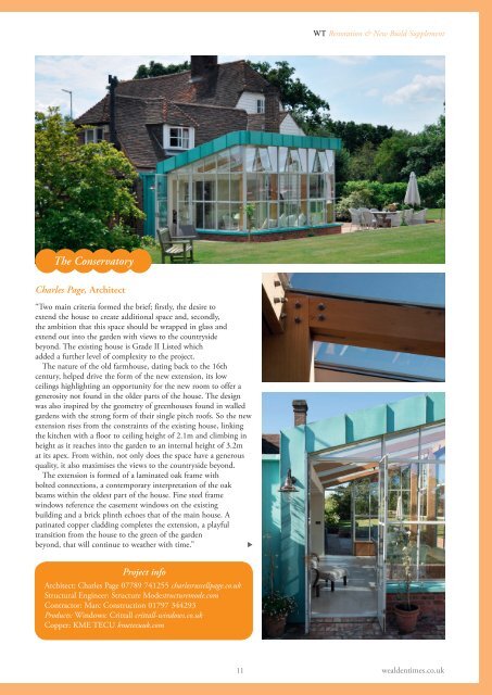 Surrey Homes | SH31 | May 2017 |Restoration & New Build supplement inside