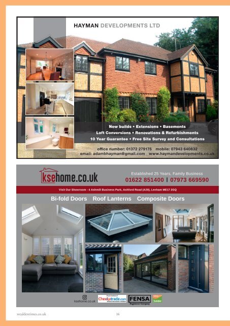 Surrey Homes | SH31 | May 2017 |Restoration & New Build supplement inside