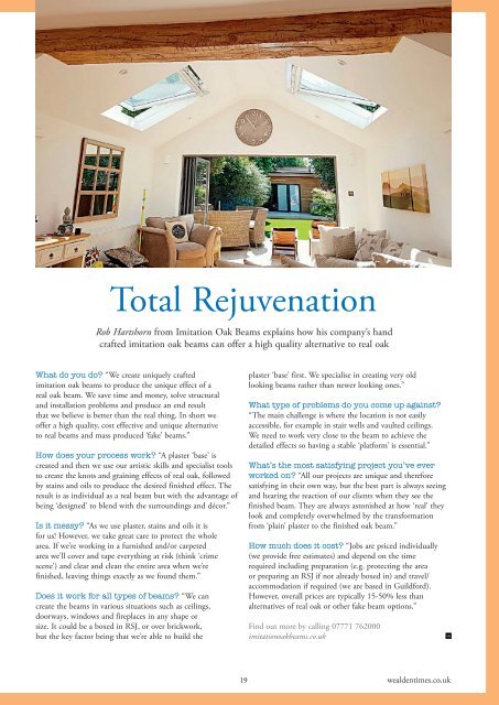 Surrey Homes | SH31 | May 2017 |Restoration & New Build supplement inside