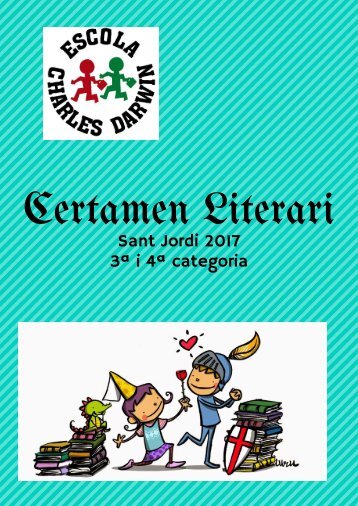 Certamen literari 3 i 4 categoria 2017