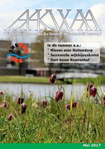 Wijkblad Aakwaa mei 2017 