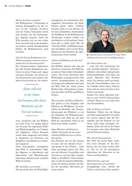 Zermatt Magazin 2015