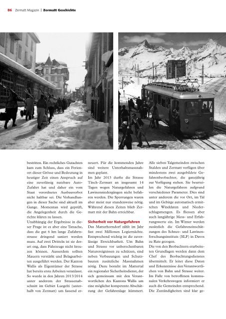 Zermatt Magazin 2015