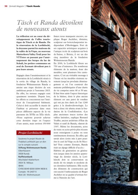 Zermatt Magazin 2016