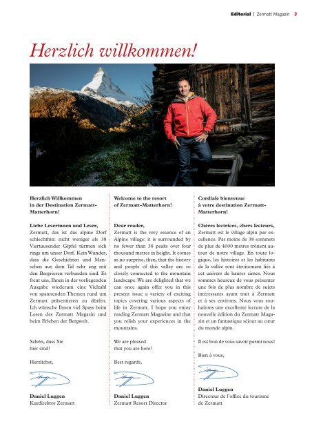 Zermatt Magazin 2016