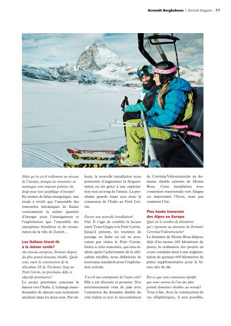 Zermatt Magazin 2017