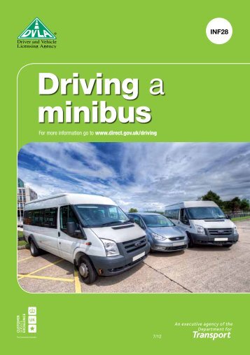 INF28 Driving A Minibus - Driver and Vehicle Licensing Agency