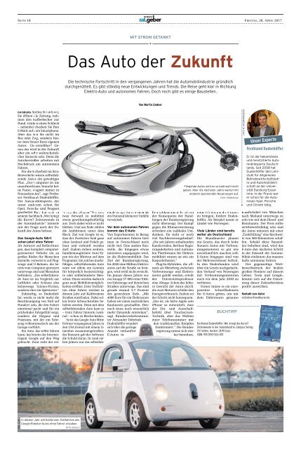 Nordkurier Ratgeber "Fahrt ins Blaue" 