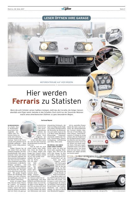 Nordkurier Ratgeber "Fahrt ins Blaue" 