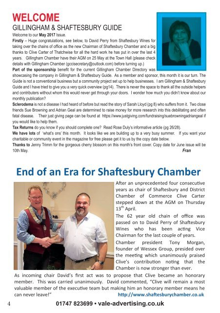 Gillingham & Shaftesbury Guide May 2017 