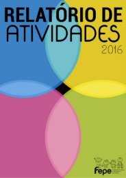 FEPE - Relatório de Atividades 2016