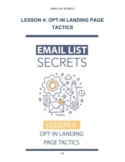 Email List Secrets