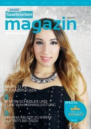 Unser Saarbrücken Magazin Mai
