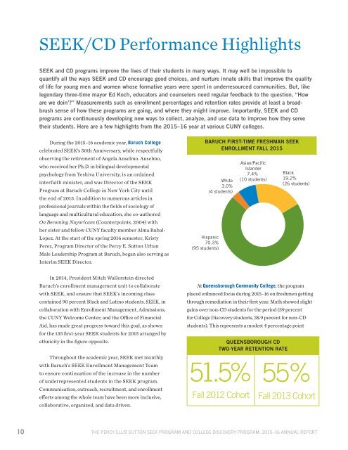 SEEK 2015-16 Annual Report