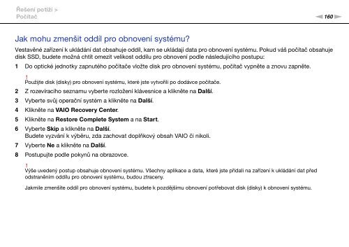 Sony VGN-SR57X - VGN-SR57X Mode d'emploi Tch&egrave;que