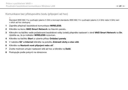 Sony VGN-SR57X - VGN-SR57X Mode d'emploi Tch&egrave;que