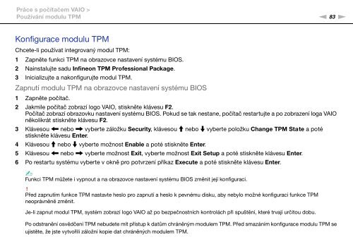 Sony VGN-SR57X - VGN-SR57X Mode d'emploi Tch&egrave;que