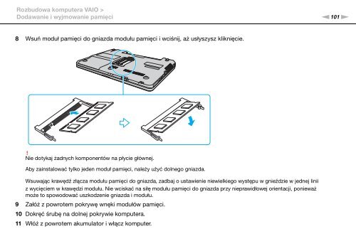 Sony VGN-NW21EF - VGN-NW21EF Istruzioni per l'uso Polacco