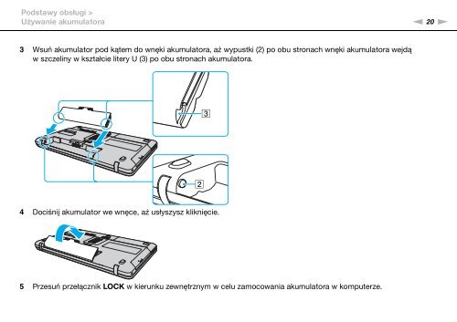 Sony VGN-NW21EF - VGN-NW21EF Istruzioni per l'uso Polacco