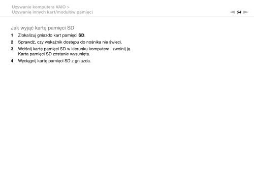 Sony VGN-NW21EF - VGN-NW21EF Istruzioni per l'uso Polacco