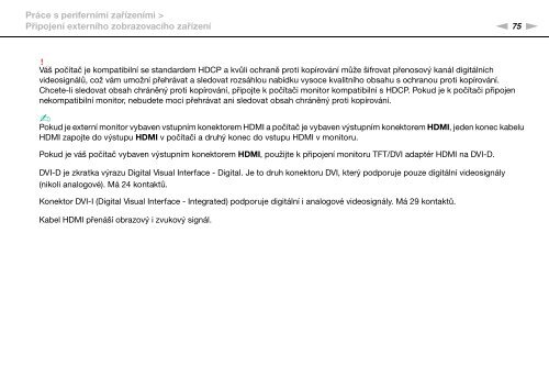 Sony VGN-NW21EF - VGN-NW21EF Istruzioni per l'uso Ceco