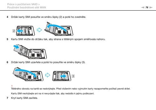 Sony VPCSB1S1E - VPCSB1S1E Mode d'emploi Tch&egrave;que