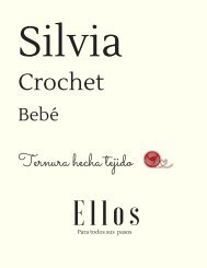 Catálogo Ellos de Silvia Crochet Bebé 