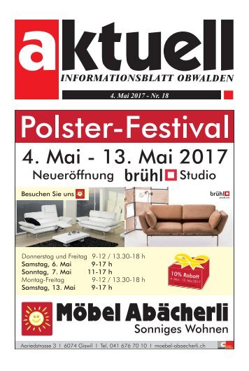 Aktuell Obwalden 18-2017