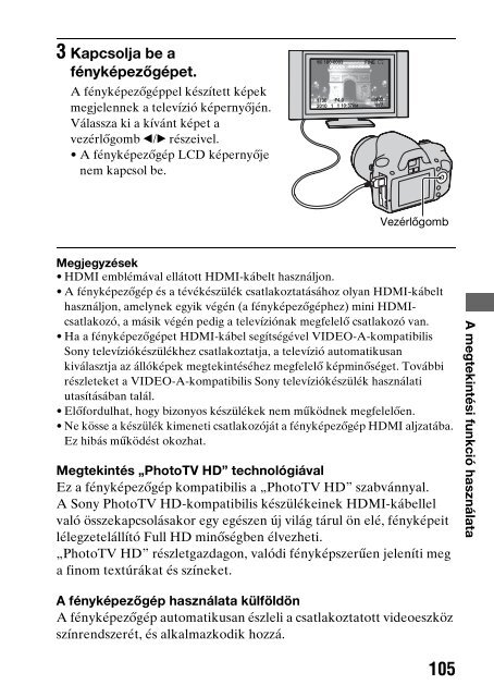 Sony DSLR-A290L - DSLR-A290L Consignes d&rsquo;utilisation Hongrois