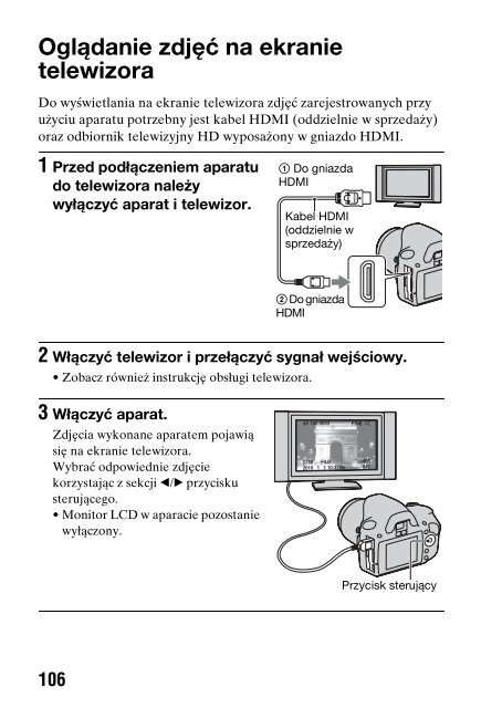 Sony DSLR-A290L - DSLR-A290L Consignes d&rsquo;utilisation Polonais