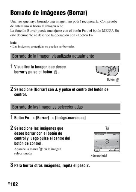 Sony DSLR-A290L - DSLR-A290L Consignes d&rsquo;utilisation Portugais