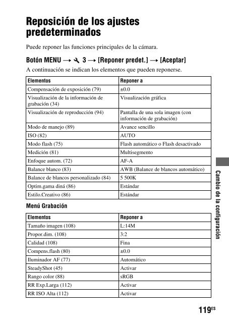 Sony DSLR-A290L - DSLR-A290L Consignes d&rsquo;utilisation Portugais