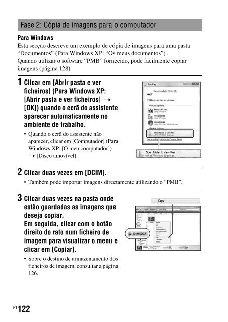 Sony DSLR-A290L - DSLR-A290L Consignes d&rsquo;utilisation Portugais